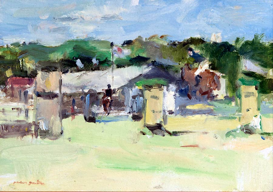 Koningsdag - olieverf/linnen - 40x50 cm - 2016