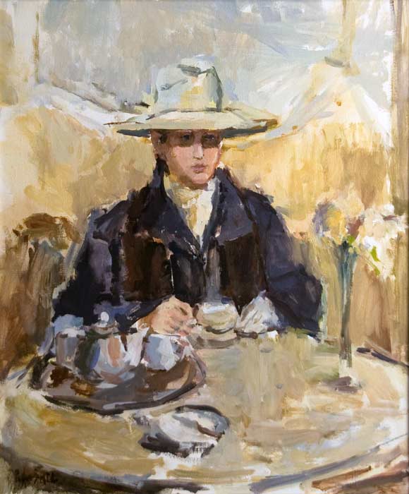 Figuurschilderijen door de schilder Peter Smit.