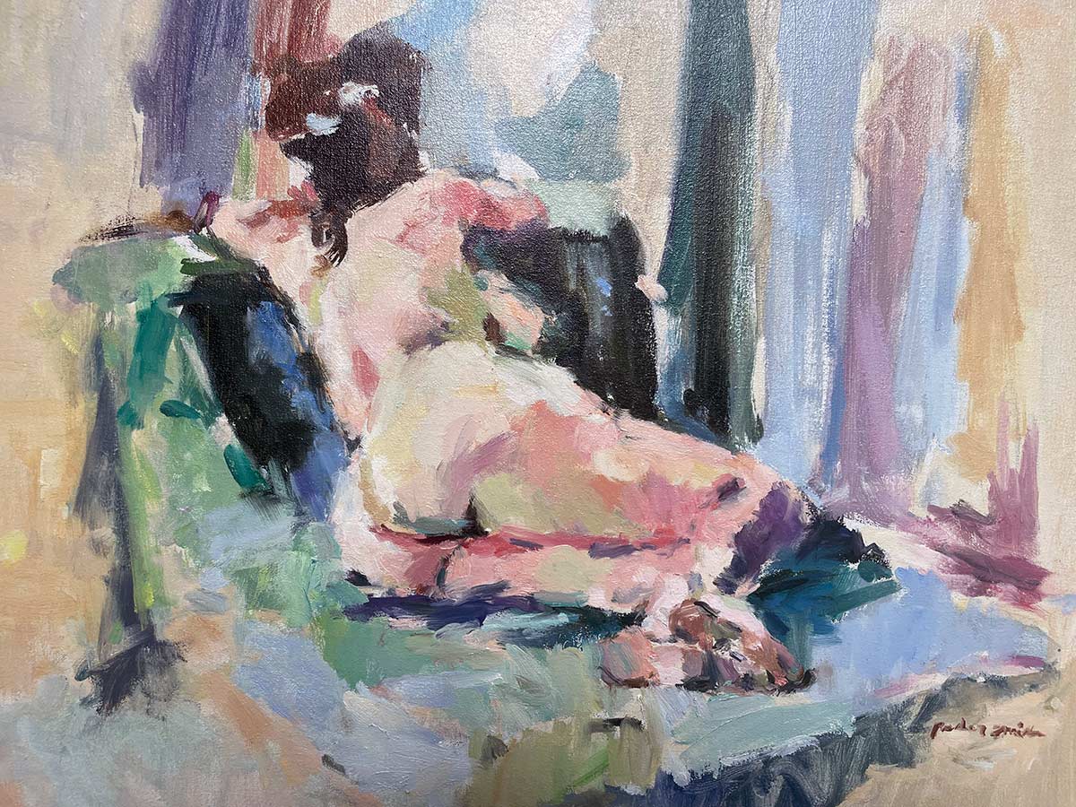 Figuurschilderijen door de schilder Peter Smit.