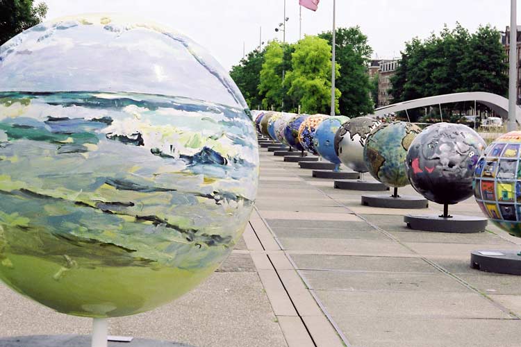 COOL GLOBES een internationaal project ter bewustmaking van de Global Warming.