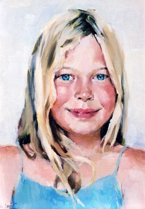 Portretten door de schilder Peter Smit.