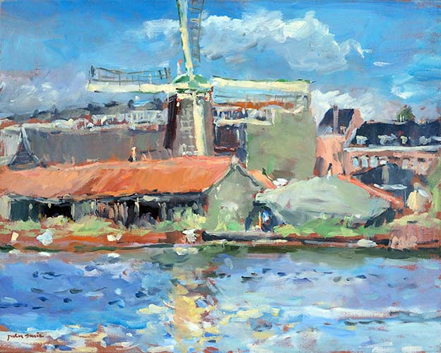 Op de rand van stad en platteland - Zaagmolen de Otter.